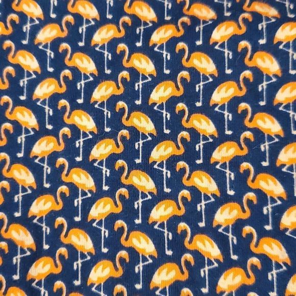 NEW NWT Jones New York Flamingo Cap Sleeve Classic Navy Combo Shirt Small Petite - Picture 2 of 8